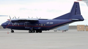 Photo of UR-CGV - Antonov An-12BK operated by Meridian Aviation