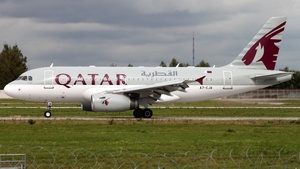 Photo of A7-CJA - Airbus A319-133(LR) operated by Qatar Airways