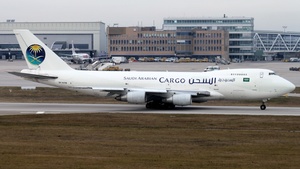 Photo of EK74799 - Boeing 747-281B(SF) operated by Saudi Arabian Airlines Cargo (opb Veteran Avia)