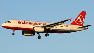 Photo of UR-AJB - Airbus A320-233 operated by AtlasGlobal Ukraine