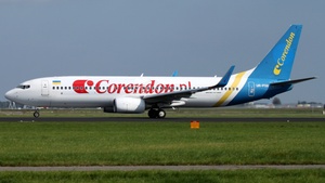 Photo of UR-PSB - Boeing 737-8HX operated by Corendon Dutch Airlines (opb Ukraine International Airlines)