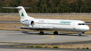 Photo of YR-FKB - Fokker 100 operated by Carpatair