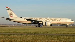 Photo of A6-DDA - Boeing 777-FFX operated by Etihad Cargo