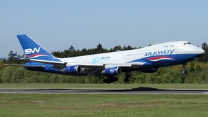Photo of 4K-SW800 - Boeing 747-4R7F operated by Silk Way West Airlines