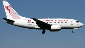 Photo of TS-IOQ - Boeing 737-6H3 operated by Tunisair