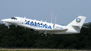 Photo with serial 680-0587 - Cessna 680 Citation Sovereign+
