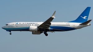 Photo of B-20E0 - Boeing 737 MAX 8 operated by Xiamen Airlines