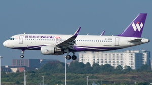 Photo of B-8286 - Airbus A320-214 operated by West Air