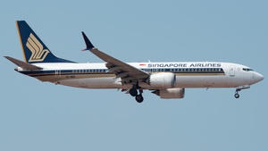 Photo of 9V-MBE - Boeing 737 MAX 8 operated by Singapore Airlines