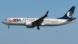 Photo of B-1271 - Boeing 737 MAX 8 operated by Shandong Airlines