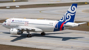 Photo of XU-787 - Airbus A319-112 operated by Cambodia Airways