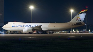 Photo of OE-LFD - Boeing 747-87UF operated by Hongyuan Group (opb Air Belgium)