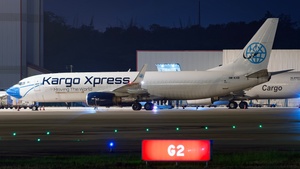 Photo of 9M-KXB - Boeing 737-8EH(BCF) operated by MJets Air