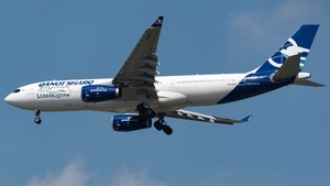 Photo of UK33021 - Airbus A330-243 operated by Qanot Sharq Airlines