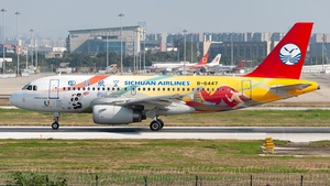 Photo of B-6447 - Airbus A319-133 operated by Sichuan Airlines