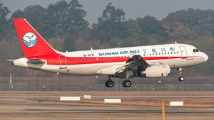 Photo of B-6171 - Airbus A319-133 operated by Sichuan Airlines