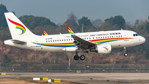 Photo of B-6436 - Airbus A319-115 operated by Tibet Airlines