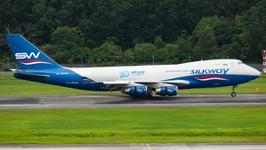 Photo of 4K-SW800 - Boeing 747-4R7F operated by Silk Way West Airlines