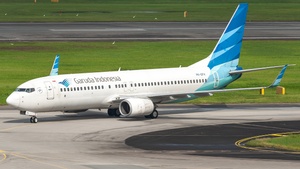 Photo of PK-GFH - Boeing 737-8U3 operated by Garuda Indonesia
