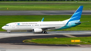 Photo of PK-GFF - Boeing 737-8U3 operated by Garuda Indonesia