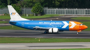 Photo of PK-MYD - Boeing 737-37K(SF) operated by My Indo Airlines