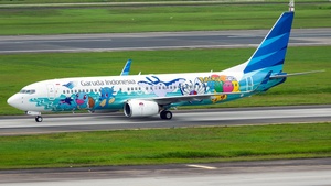 Photo of PK-GMU - Boeing 737-8U3 operated by Garuda Indonesia