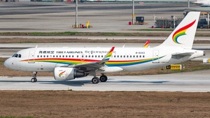 Photo of B-6443 - Airbus A319-115 operated by Tibet Airlines