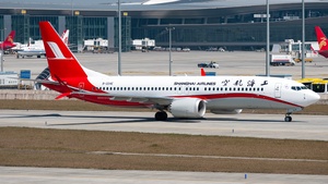 Photo of B-224E - Boeing 737 MAX 8 operated by Shanghai Airlines