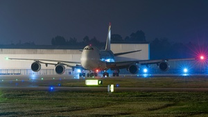 Photo of OE-LFC - Boeing 747-87UF operated by Hongyuan Group (opb Air Belgium)