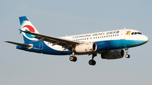 Photo of B-6190 - Airbus A319-132 operated by Chongqing Airlines