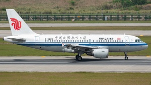 Photo of B-6225 - Airbus A319-115 operated by Air China