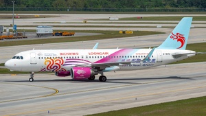 Photo of B-1676 - Airbus A320-214 operated by Loong Air