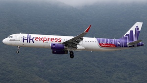 Photo of B-LEI - Airbus A321-231 operated by Hong Kong Express