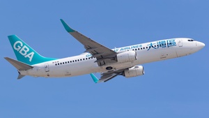 Photo of B-KJA - Boeing 737-8JP operated by Greater Bay Airlines