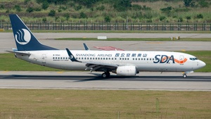 Photo of B-5541 - Boeing 737-85N operated by Shandong Airlines