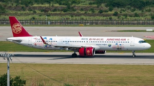Photo of B-324C - Airbus A321-271NX operated by Juneyao Air