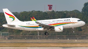 Photo of B-322D - Airbus A319-115 operated by Tibet Airlines