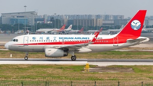 Photo of B-6455 - Airbus A319-133 operated by Sichuan Airlines