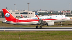 Photo of B-32A6 - Airbus A320-271N operated by Sichuan Airlines
