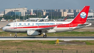 Photo of B-6043 - Airbus A319-133 operated by Sichuan Airlines