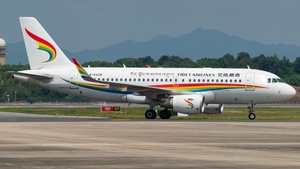 Photo of B-6438 - Airbus A319-115 operated by Tibet Airlines