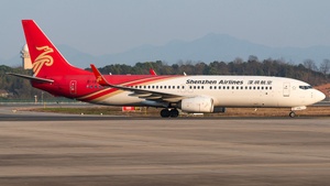 Photo of B-1376 - Boeing 737-87L operated by Shenzhen Airlines