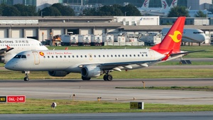 Photo of B-3166 - Embraer ERJ-190LR operated by Tianjin Airlines