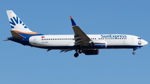 Photo of TC-SLF - Boeing 737 MAX 8 operated by SunExpress