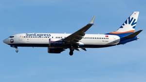 Photo of TC-SLE - Boeing 737 MAX 8 operated by SunExpress