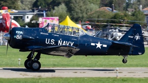 Photo of N43AF - North American SNJ-5 Texan operated by Fluggruppe FFA Altenrhein