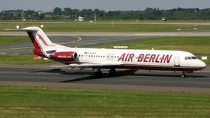 Photo of D-AGPA - Fokker 100 operated by Air Berlin (opb Germania)