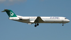 Photo of YR-FKA - Fokker 100 operated by Adria Airways (opb Carpatair)