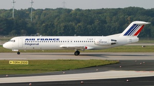 Photo of F-GLIR - Fokker 100 operated by Air France (opb Régional)