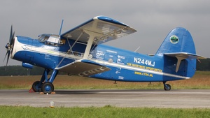 Photo of N244MJ - PZL-Mielec An-2P operated by Clean Tech Aviation